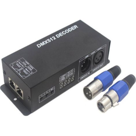 Industrial-grade constant voltage DMX512 decoder, display decoder, 3-channel decoder, RGB decoder