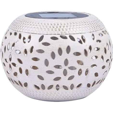 Générique Lanternes Solaires Exterieur - Lampe Solaire Extérieur Avec Design Céramique - Lampe D'extérieur Étanche,Peut Être Utilisé Comme Éclairage D'appoint pour Chemins,terrasses,balcons Et Cours (1/5)