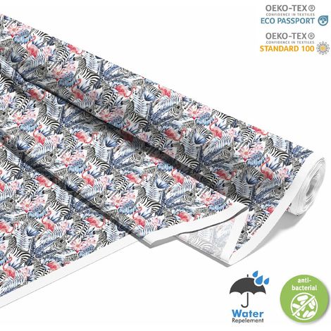 TESSUTI DECORATIVI PER ESTERNI OXFORD - Motivo Safari Zebre I DX100 (1/5)
