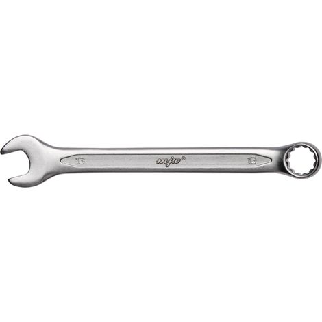 Llave de boca fija tamaño 13, 12 puntas, 15 grados, acero cromo-vanadio 151013