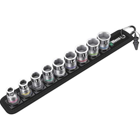 Wera Belt B 1 Kit inserti a bussola 3/8 (10 mm) 10 parti 05003970001 (1/5)