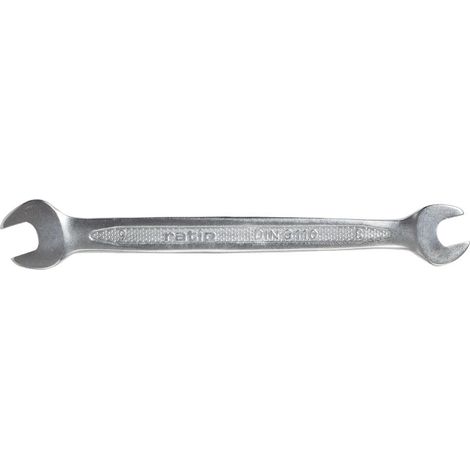 RATIO llave fija de dos bocas. acero. zincado. 8x9 mm - ratio (1/3)