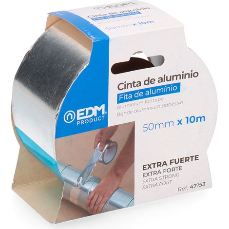 Nastro multiuso in alluminio 10 m x 50 mm EDM (1/3)