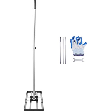 Mophorn Râteau de nivellement pour pelouse, dimensions 914 x 254 x 2290 mm, outil de nivellement avec manche de 2130 mm, conçu en acier au carbone résistant à la corrosion, idéal pour cour (1/5)