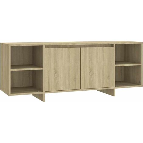 Maison Exclusive - TV-Schrank Sonoma-Eiche 130x35x50 cm Holzwerks (1/5)