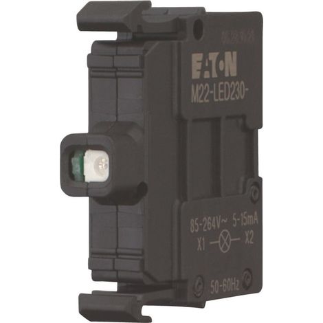 Eaton LED-Element blau, Front M22-LED230-B (1/3)