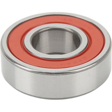 Roulement étanche 6203-2RS en caoutchouc, billes acier, robuste, faible friction, silencieux, usage intensif, 1 pièce. (1/5)