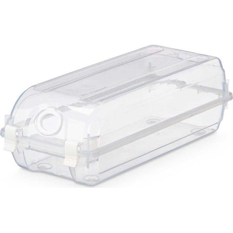 KIPIT caja zapatos plastico 32x14x10 cm , Caja de plástico para zapatos. -Marca: Arte Regal. -Dimensiones 32x14x10cm. -Color: transparente. -Peso: 0,19 Kg. (1/2)