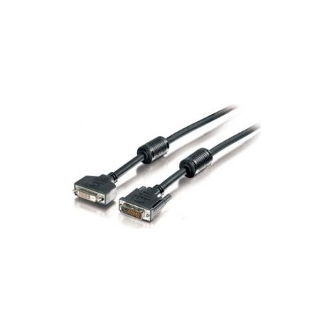 Equip DVI241-241 StBu 1.8m 1920x1200 Verlängerung sw Polybeutel