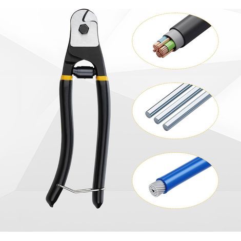 Coupe fil en acier de 20,0 cm, micro cisaillement de précision pour fils de cuivre de moins de 0,5 mm, pince coupante multifonction pour l'électronique, l'artisanat, la fabrication de bijoux (1/5)