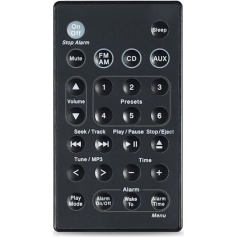 Télécommande audio pratique pour lecteur CD de remplacement et système multimédia domestique. (1/5)