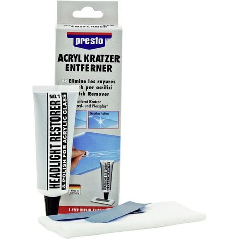 Reparation Rayures Acrylique 50g Presto