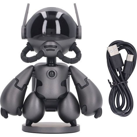 Caméra de Surveillance Robot 1080P Vision Nocturne Audio Bidirectionnel pour Maison, Conception Rotative, Caméra WiFi Intérieure (1/5)