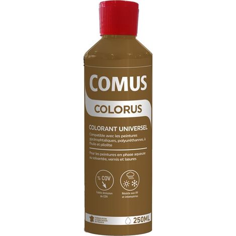 Colorus - SIENNE NATUREL 250ml - Colorant Universel - COMUS