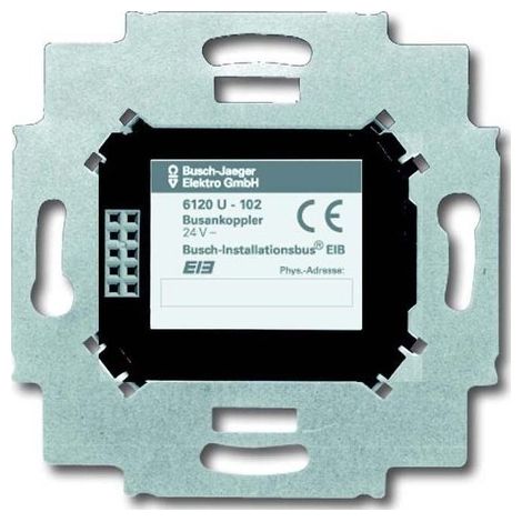 Busch-Jaeger Acoplador de bus 24 V KNX (TP) (6120/12-101), 2CKA006120A0074