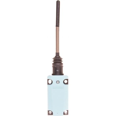 Interruptor de límite 1NO 1NC de acción rápida, metálico, varilla de resorte de 40 mm, 143 mm, IP67, Sirius 3SE5112-0CR01