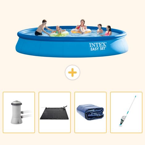 Intex Piscine Easy Set Ronde - 457x84 cm - 5-pièces  S252 (1/5)