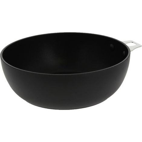 Sauteuse haute induction 24 cm forgée queue amovible antiadhésif ultra résistant fabriquée en France