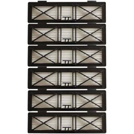 Lot de 6 filtres HEPA pour Neato Botvac D7 D3 D4 D5 D6 D70 D75 D80 D85 pour filtres Neato Botvac 75e 80 85 pièces-- (1/4)