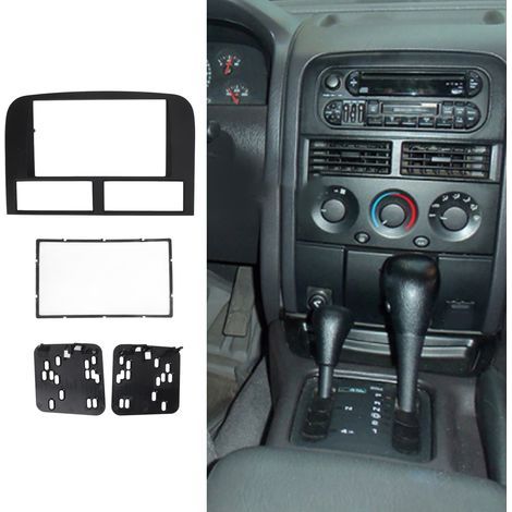 Kit di montaggio per autoradio 2 DIN per Jeep Grand Cherokee 1999-2004 (1/5)