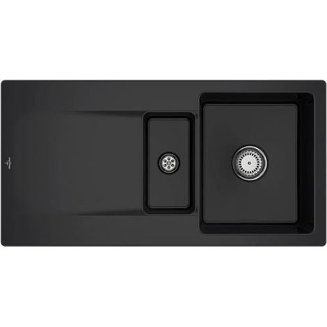 VB EB-SP Silhouette 60 R 1000x510mm Ablgarn. IB reverse. Fabriqué en TitanCeram Ebony cplus