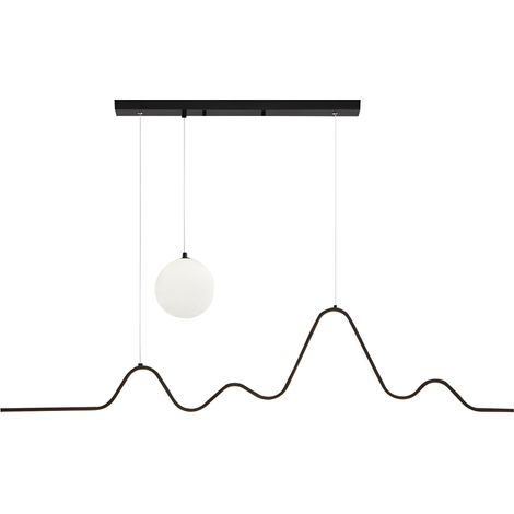 LED-HÄNGELAMPE TOOLIGHT LHJ033-CP 25 BLACK, BRUHED GOLD