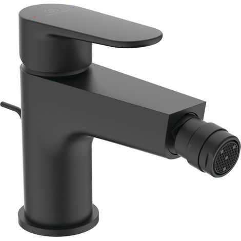 Ideal Standard Cerafine O - Miscelatore per bidet, con sistema di scarico, nero BC705XG (1/8)