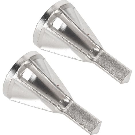 2pcs Ébavurage Outil Chanfrein Externe, Détourage Rapide et Sécurisé pour Acier Inoxydable Fibre de Verre, Finition Parfaite (1/5)