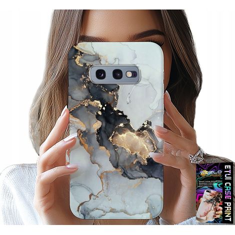 Custodia per Samsung Galaxy S10E - elegante effetto marmo, motivi femminili alla moda (1/5)