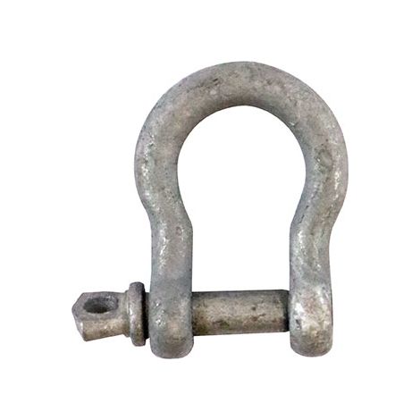 TIMCO Bow Shackles Hot Dipped Galvanised - 6mm