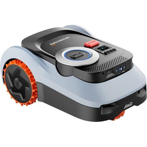 Segway Navimow i210 LiDAR Pro Robot tondeuse sans fil périphérique 1000m², LiDAR+Vision+NRTK, AWD pente 55 %, cartographie auto