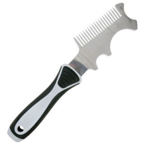 Outil de nettoyage pour pinceau, brosse de nettoyage pour enlever les lignes, peigne de nettoyage multifonction, truelle, spatule, nettoyage de la brosse à rouleau (1/4)
