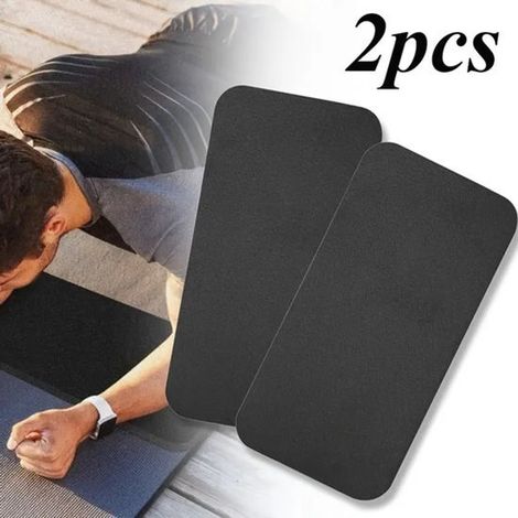 2er-Pack Yoga-Kniebandagen Rutschfest gepolstert Pilates-, Fitness- und Meditationsbandage für Ellbogen und Knie