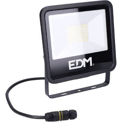 edm Proiettore LED 50W nero illuminazione esterna potente (1/4)