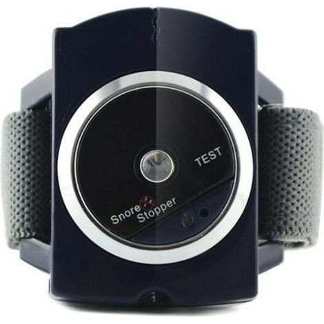 Schlafarmband mit Anti-Schnarch-Armband und Anti-Schnarch-Gerät (schwarz) (1/5)