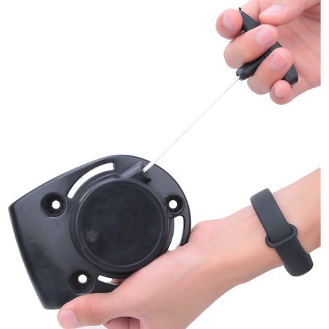 Démarreur de remplacement avec lanceur manuel, adapté aux scies/meuleuses équipées du moteur GX35 UMK435 (1/5)