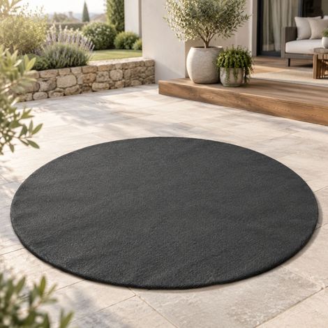 Tapis de protection piscine hors sol 12 FT géotextile 220g/m² anti-perforation et anti-herbes installation facile durable (1/5)