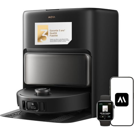 Aspiradora robot MOVA V50 Ultra Complete (Negra)