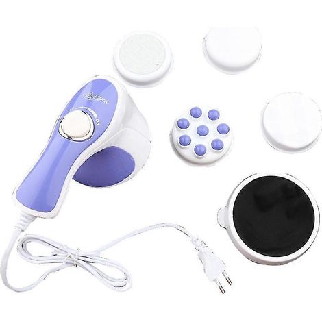 5 Headers Spin Body Massager Relax Spin Toning Slimming Lose Weight Burn Fat Full Body Massage Device-- (1/5)