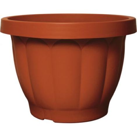 vaso mod dorico in resina bronzo   20 cm arredo interno esterno giardino