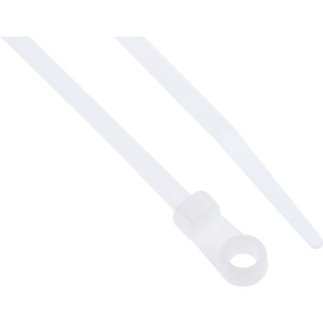 Serre-câble RS PRO Naturel en Nylon 66, 221.3mm x 4,2 mm ( Prix pour Sachet de 100 )
