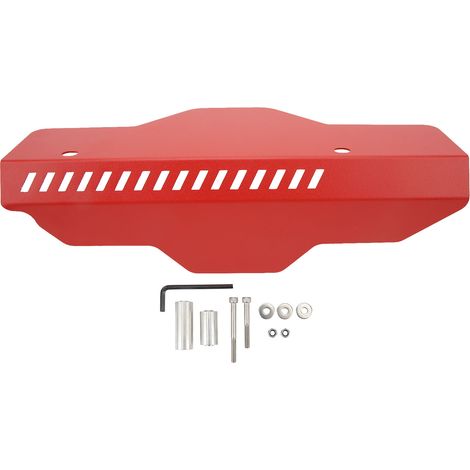 GARRYFIZH Couvre poulie aluminium haute précision rouge accessoire voiture pour Subaru Impreza WRX