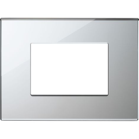 VIMAR - 22653.75 Placca 3M argento ghiaccio
