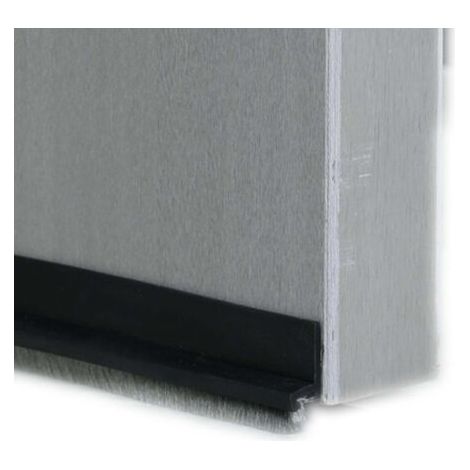 QORVA-Cale-porte de qualité supérieure pour bas de porte, lot de 1, 5 cm de large x 99 cm de long (noir) (1/5)