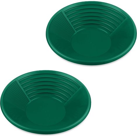 Paquete de 2 lavabos de oro verde