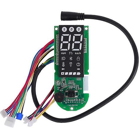 Capteur auto Electric Scooter Dashboard pour Xiaomi 4 Pro 2nd Gen Control Mainboard Panel LED Digital Display Meter (1/5)