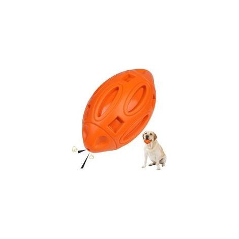 Jouet Chien Indestructible, Jouet à mâcher pour Chien Balle Sonore en Caoutchouc Jeux pour Chien Jouet pour Chiens Moyens et Grands (1/4)