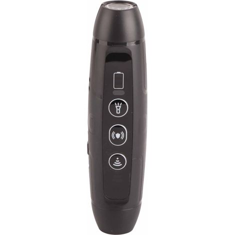 Dispositif anti-aboiements à ultrasons avec 3 modes, pour le dressage comportemental et le contrôle des aboiements en toute sécurité. Lampe torche haute luminosité intégrée. (1/5)