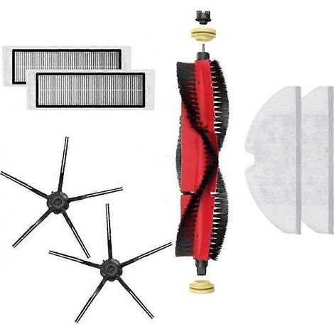 7 filtres HEPA pour robot Roborock S4 S5 MAX, accessoires pour brosse principale
