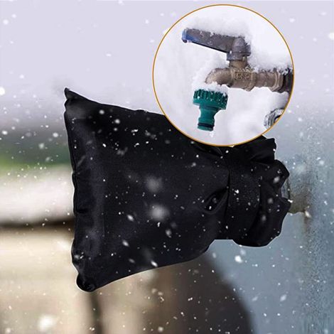 Housse de Robinet Extérieur Antigel,Protection Thermique contre Gel/Neige/Pluie/Froid pour Robinets de Jardin (1/5)
